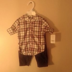 Carter's two-piece boys outfit